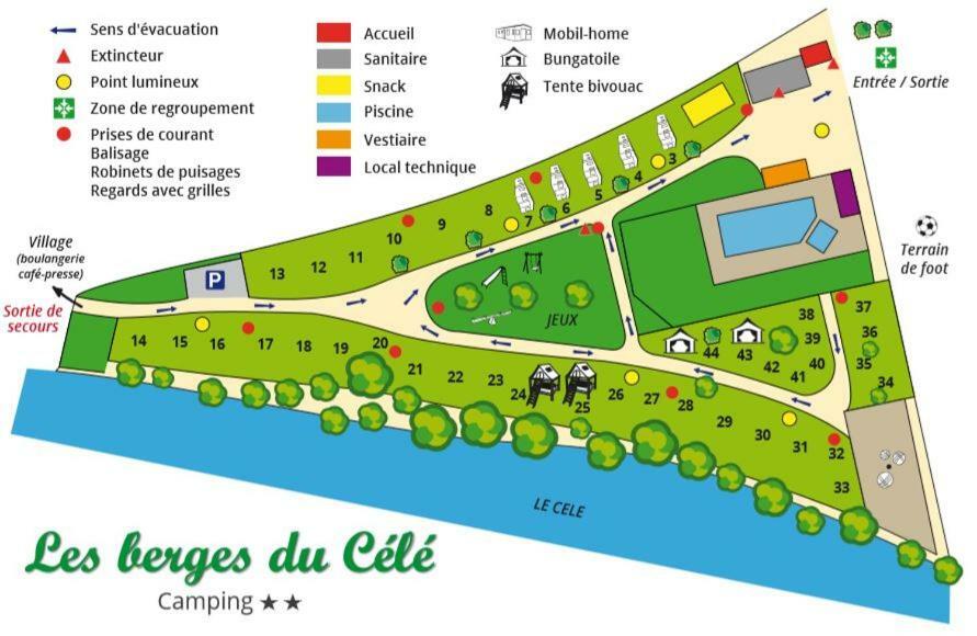 מלון Bagnac Les Berges Du Cele מראה חיצוני תמונה